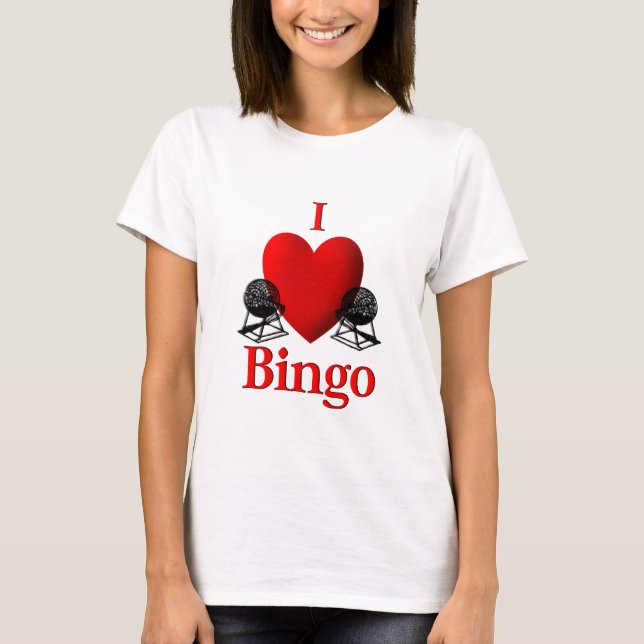 Camiseta I bingo del corazón (Anverso)