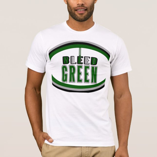 Camiseta I Bleed Green (Anverso)
