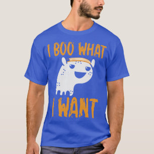 Camiseta I Boo What I Want Funny Halloween Ghost