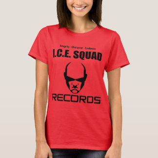 Camiseta I.C.E. SQUAD RECORDS Ladies White-Shirt