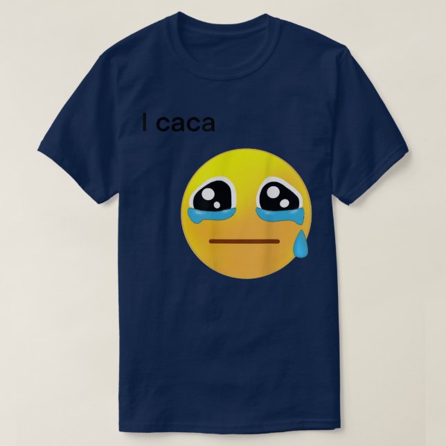 Camiseta I Caca Icon Cry  (Diseño del anverso)