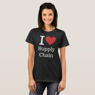 Camiseta I ❤️ Cadena de Suministro para Empleados PERSONALI
