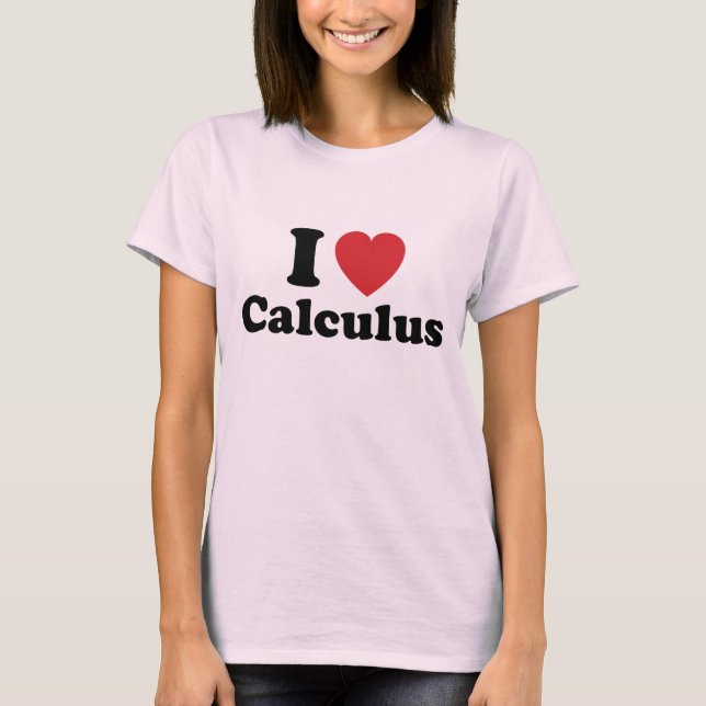 Camiseta I cálculo del corazón (Anverso)