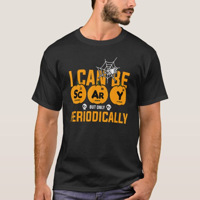 Camiseta I Can Be Scary But Only Periodically Lazy Hallowee (Anverso)