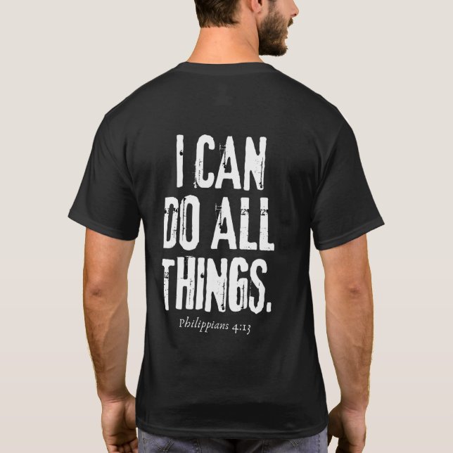 Camiseta I can do all things. (Reverso)