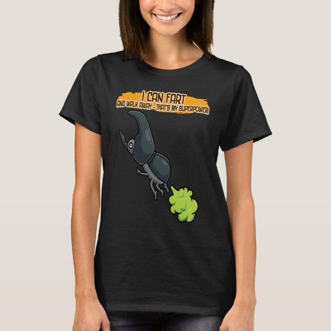 Camiseta I Can Fart And Walk Away   Sayings Graphic (Anverso)