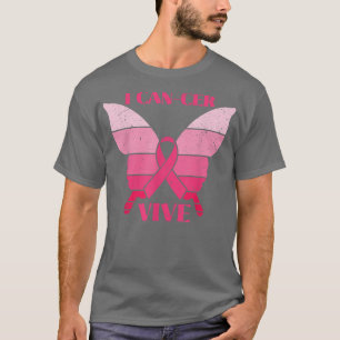 Camiseta I Cáncer Vive Cáncer Guerrero del Cáncer de Mama A