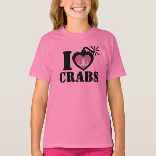 Camiseta I cangrejos del corazón