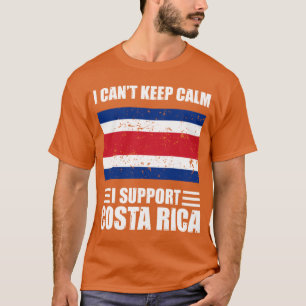Camiseta I cant keep calm I support costa rica Football Wor
