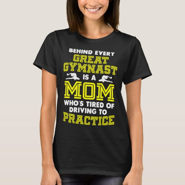 Camiseta I Cant Keep Calm Im A Gymnastics Mom And Its Compe (Anverso)
