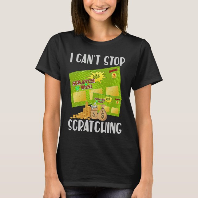 Camiseta I Can't Stop Scratching Men Women  Bingo  5 (Anverso)