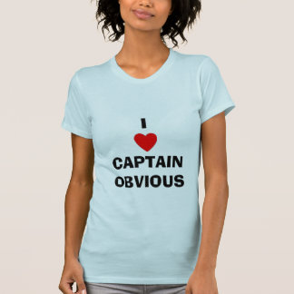 CAMISETA I CAPITÁN OBVIOUS DEL CORAZÓN