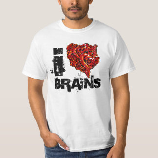 Camiseta I cerebros del corazón