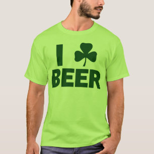 Camiseta I cerveza del trébol