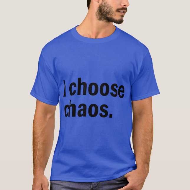 Camiseta I chaos chaos vintage (Anverso)