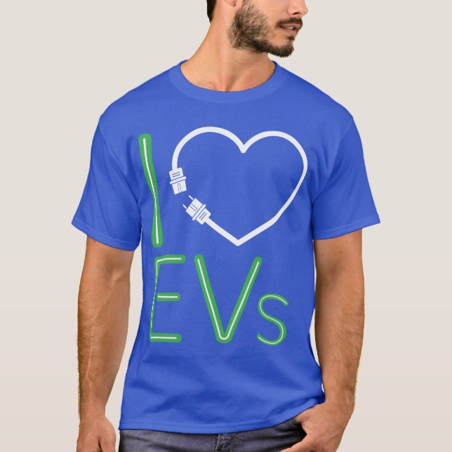 Camiseta I Charge Electric Vehicle For Electric Car Fans gi (Anverso)
