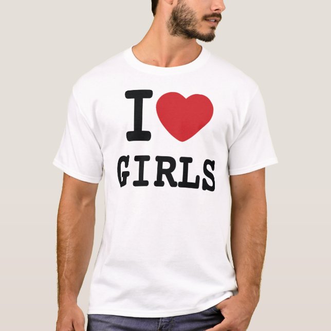 Camiseta I chicas del corazón (Anverso)