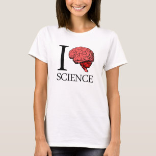 Camiseta I ciencia de cerebro (sé la ciencia) (la ciencia