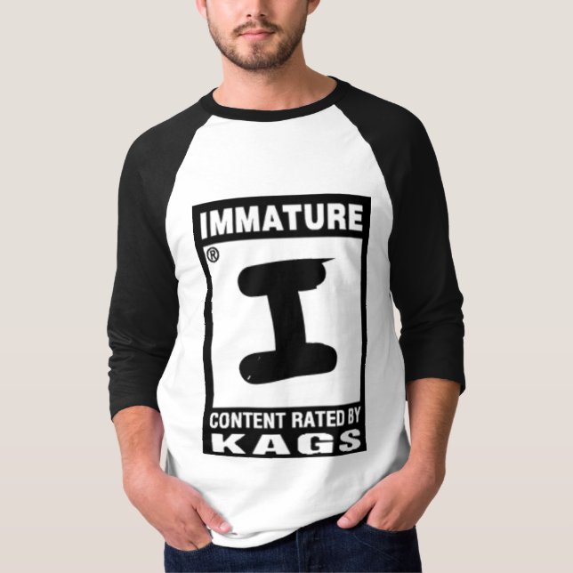 Camiseta I clasificado para no maduro (Anverso)