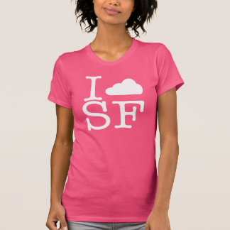 Camiseta I Cloud SF (blanco)