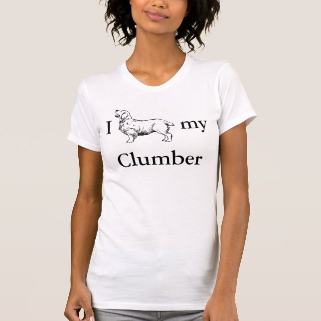 Camiseta I Clumber my Clumber (Anverso)