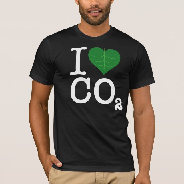 Camiseta I CO2 del corazón (Anverso)
