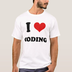 Camiseta I codificación del amor del corazón I