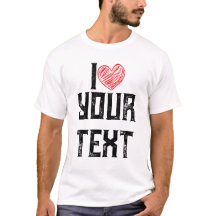 I CON DISEÑO DE CORAZÓN ROJO