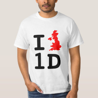 Camiseta I corazón 1D