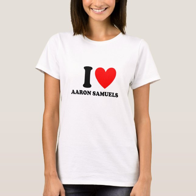 Camiseta I corazón Aaron Samuels (Anverso)
