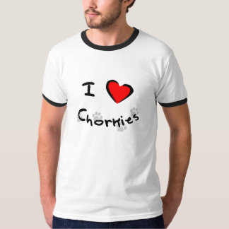 Camiseta I corazón - amor Chorkies
