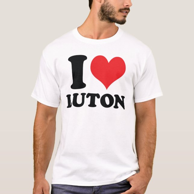 Camiseta I corazón/amor Luton (Anverso)