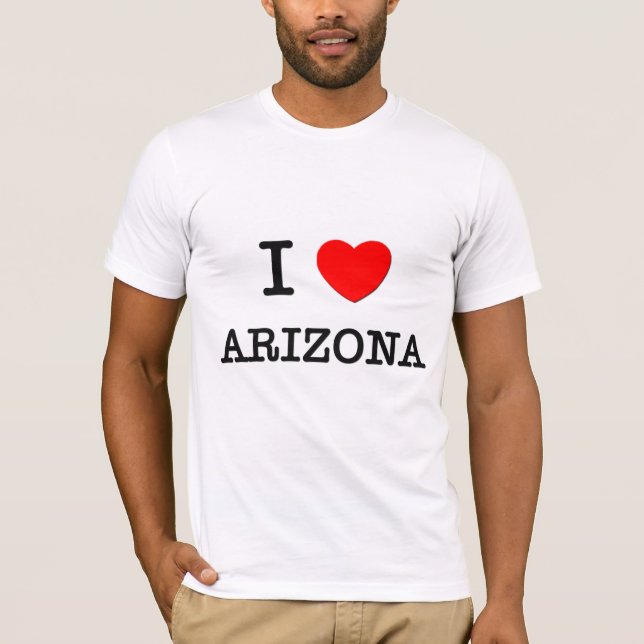 CAMISETA I CORAZÓN ARIZONA (Anverso)