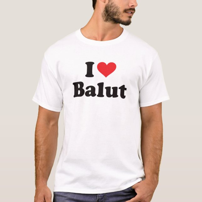 Camiseta I corazón Balut (Anverso)