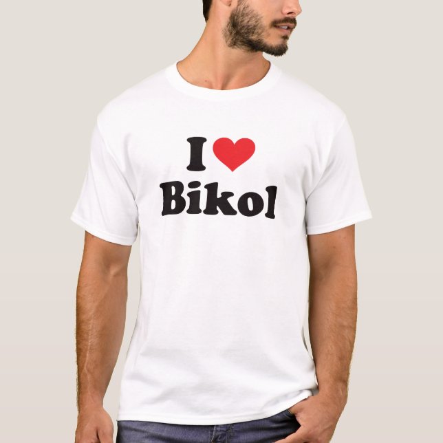 Camiseta I corazón Bikol (Anverso)