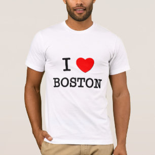 Camiseta I corazón BOSTON