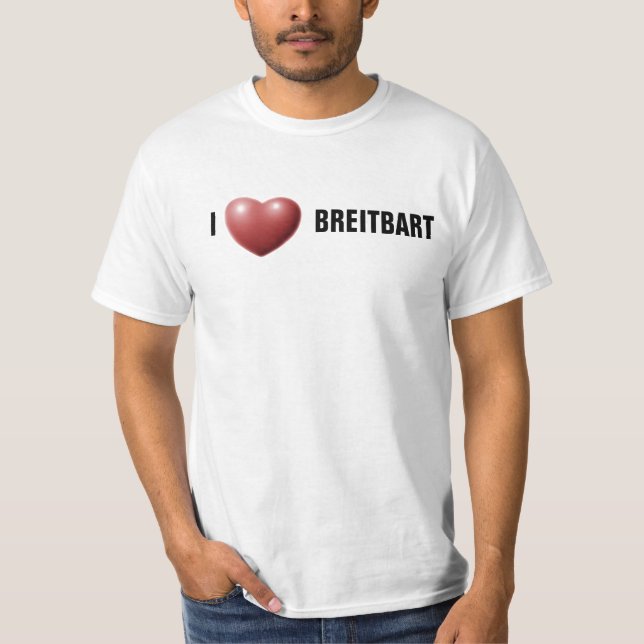 Camiseta I corazón Breitbart (Anverso)