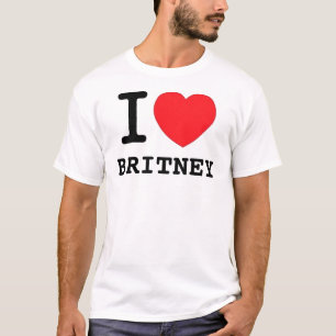 Camiseta I (corazón) Britney