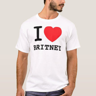 Camiseta I (corazón) Britney