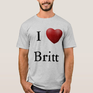 Camiseta I corazón Britt