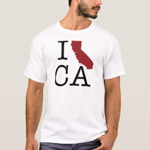 Camiseta I corazón California