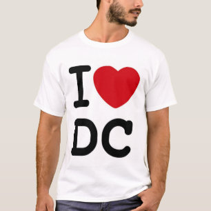 Camiseta I (corazón) DC