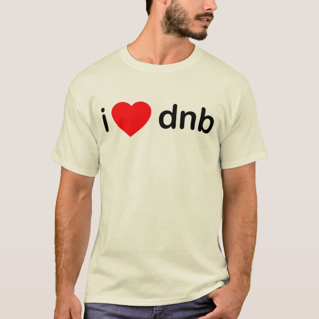 Camiseta I corazón DNB (Anverso)