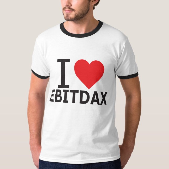 Camiseta I corazón EBITDAX (Anverso)