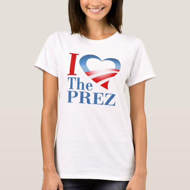 Camiseta I corazón el Prez (Anverso)
