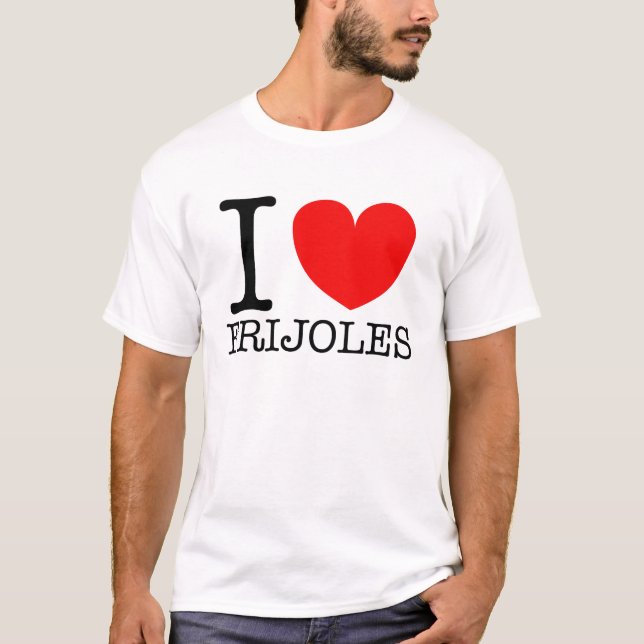 Camiseta i corazón FRIJOLES (Anverso)