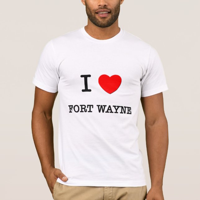 Camiseta I corazón FUERTE WAYNE (Anverso)