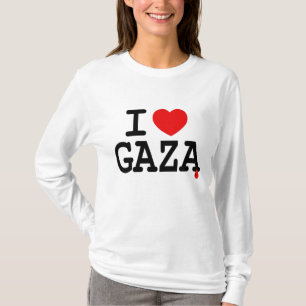 CAMISETA I CORAZÓN GAZA