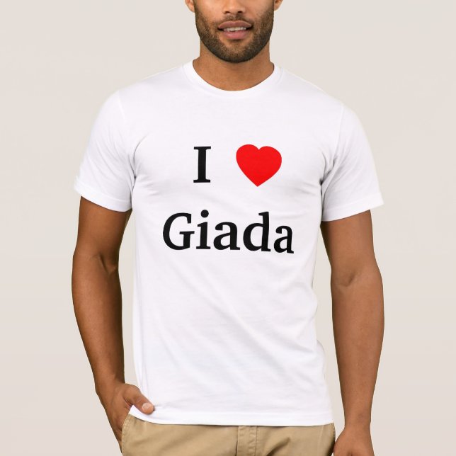 Camiseta I corazón Giada (Anverso)