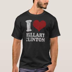 Camiseta I corazón Hillary Clinton